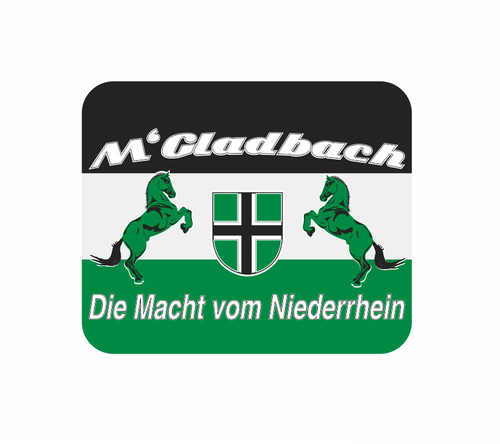Mousepad fahne flagge gladbach - fahne,