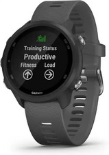 Garmin Forerunner 245 grau am Silikonarmband grau