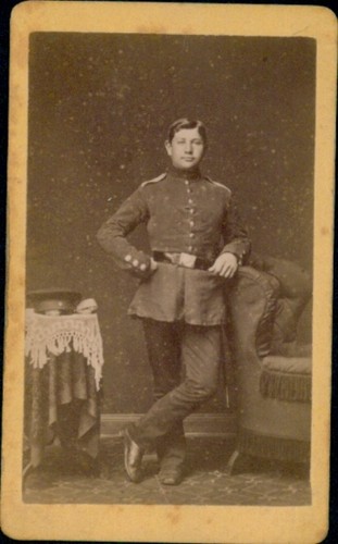 Cdv kiel junger deutscher - junger,