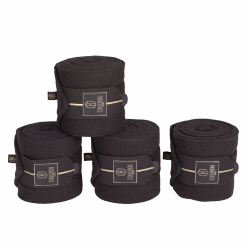 Eskadron bandages fleece black - bandages,