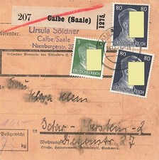 690410) DR Paketkarte aus