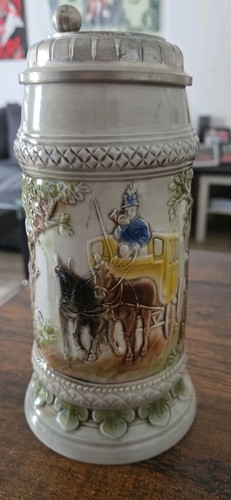 Bierkrug tonkrug mit - bierkrug,