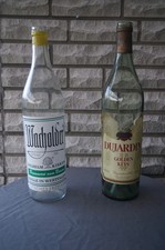 2 leere,ältere 3 Liter Flaschen zum basteln-Flaschenschiff-Buddelschiff-