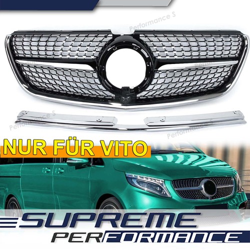 Diamant kühlergrill grill - diamant,