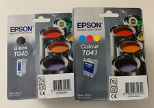 2x Original Epson T040 T041 Epson t040 Epson T041 Epson Stylus C62 cx3200 OVP