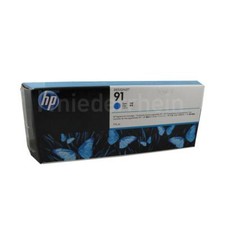 HP Patrone Nr. 91 Cyan C9467A