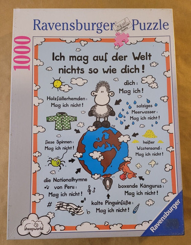 Puzzle 1000 sheepworld ich - sheepworld, mag