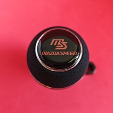 CHROME LEATHER MAZDASPEED GEAR