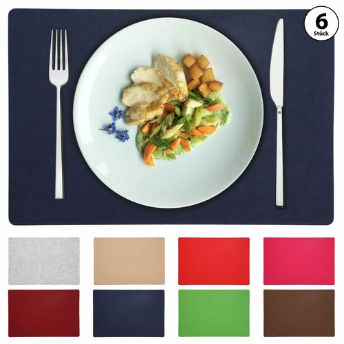 Tischset platzmatte 45x30cm - 6x,