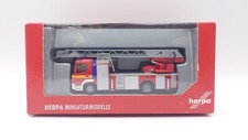 Herpa 047524 1:87 Mercedes Atego Feuerwehr Drehleiter DLK L32 Neutral in OVP