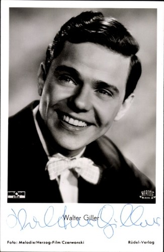 Schauspieler walter giller - ak,