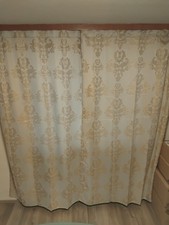 6x Barock Jacquard Gardine mit