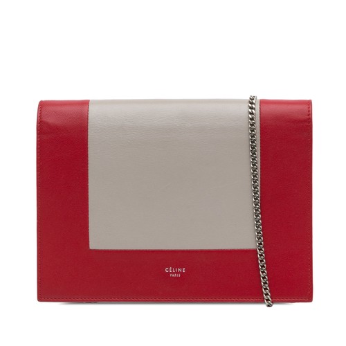 Celine leather frame wallet - celine, on