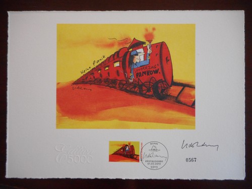 Lithographie udo lindenberg - udo,