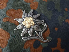A57-15) original Bundeswehr Edelweiß Gebirgsjäger Abzeichen Jäger Gebirgstruppe