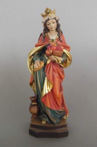 Heilige elisabeth mit rosen - elisabeth,