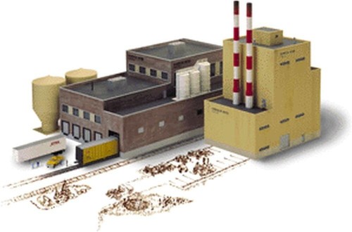Spur bausatz papierfabrik - --,