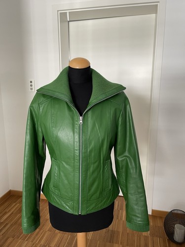 Damen jacke aus robustem leder - robustem,