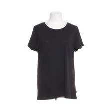 QS, T-shirt, Größe: XL, Schwarz, Baumwolle, Einfarbig, Damen #PFt