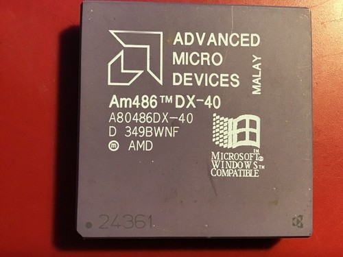 Amd cpu am486dx a80486dx 40 - am486dx-40, a80486dx-40