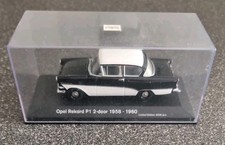 Minichamps 430043205 Opel Rekord P1 Limousine Bj.1958 schwarz 1:43 Neuwertig!