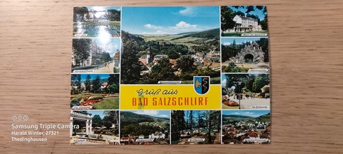 Postkarte bad salzschlirf - postkarte,