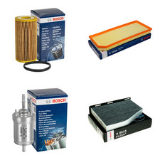 BOSCH Inspektionspaket Filtersatz passend für VW Golf V 2.0 GTI EOS