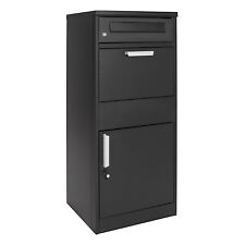 Paketbriefkasten Schwarz