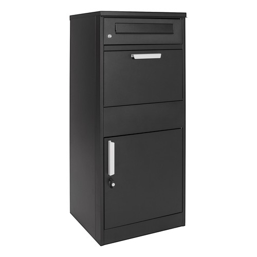 Paketbriefkasten schwarz - paketbriefkasten,