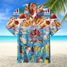 Ice Cream Shirts For Men 3D