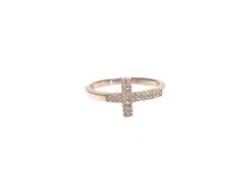 Nialaya Silver CZ Cross 925