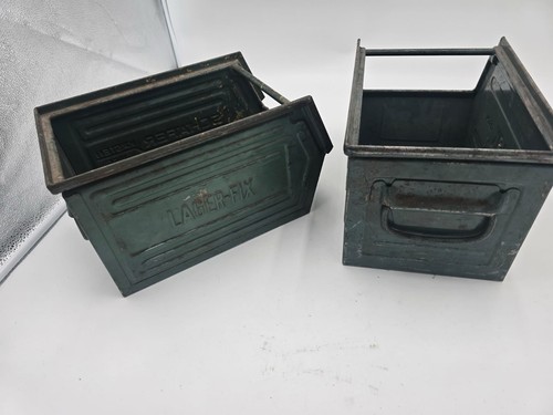 Schäfer metallkiste lager - 2x,