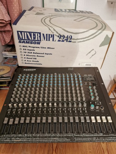 Kanal mischpult samson mpl - samson,