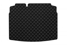 Black Eco Leather Boot Mat for
