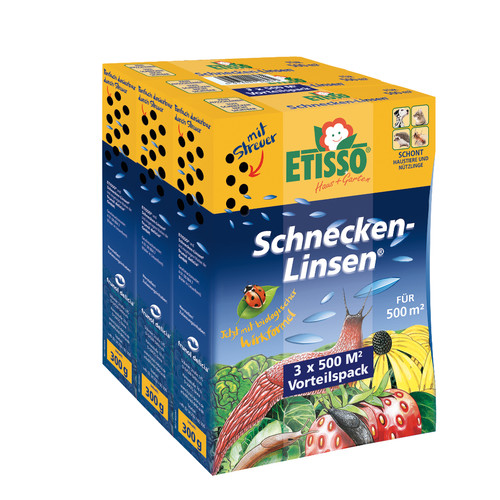 Etisso schnecken linsen 3x300g - etisso,