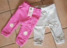 2  Stück  Hose Schlupfhose Sweathose Bequemhose Jogginghose 74/80 *neu*