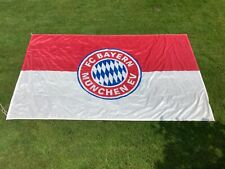 XXL FC Bayern München Fahne original 1970er Jahre wetterbeständig Flagge Banner