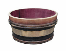 Blumentopf Blumenkübel Pflanzkübel Fass Holz Kräuterbeet Holzfass Weinfass D70cm