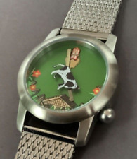 DESIGN COW ART UHR - ALLGÄU ALPEN KUH ARMBANDUHR SAMMLERRARITÄT EDITIONNOMEAKTEO