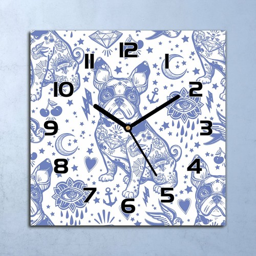 Wanduhr echt glas küchenuhr - wanduhr, echt-glas-küchenuhr