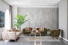 Luxus Sofagarnitur 3tlg. Set