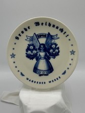 Weihnachtsteller Ø 25,5 cm Wanderer Werke Chemnitz 1940 Rosenthal Selb Porzellan