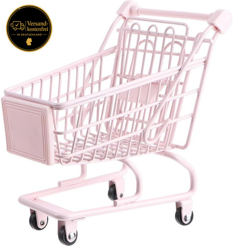 Mini einkaufswagen metall - einkaufswagen,