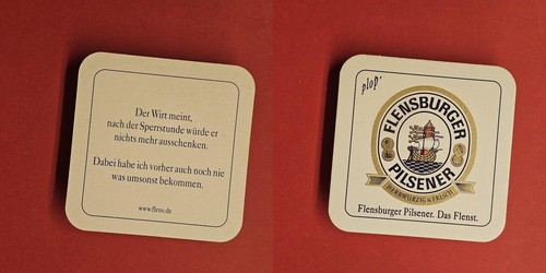 Flensburger nach der - flensburger,
