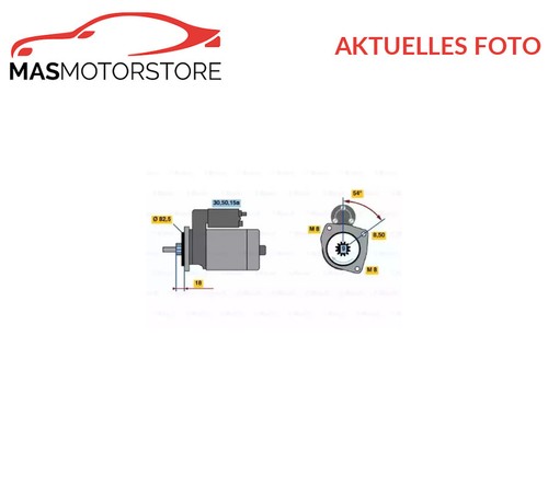 Motor anlasser starter bosch - bosch, 0