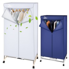 1500W Elektrisch Trockner Wäschetrockner Warmluft Trockenschrank Große Kapazität