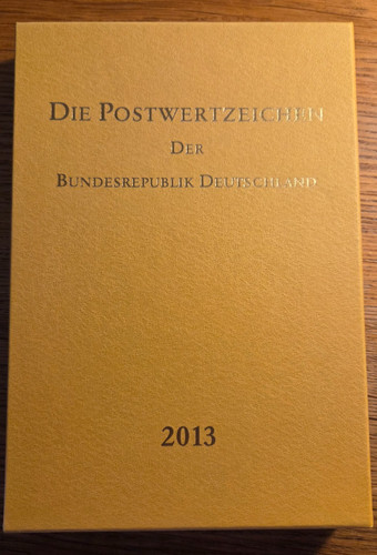 Bund jahrbuch 2013 - jahrbuch, postfrisch