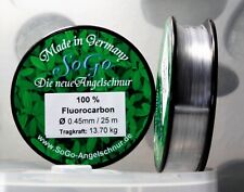 Vorfachschnur/100% Fluorocarbon/ Transparent/ Ø0,12 bis1,00mm / 20-30m