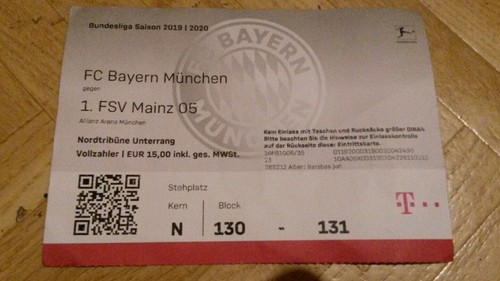 Top sammler ticket - fc, bayern