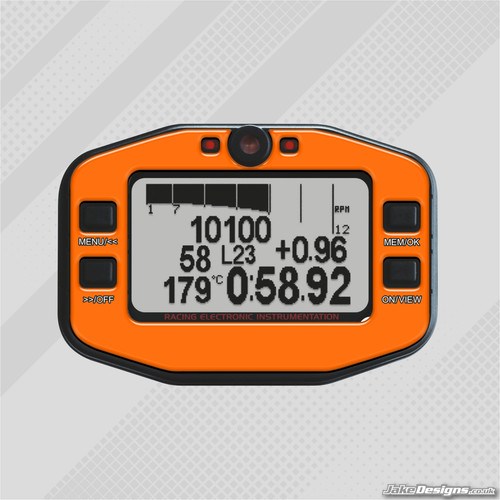 Fluoreszierende orange stil - orange,